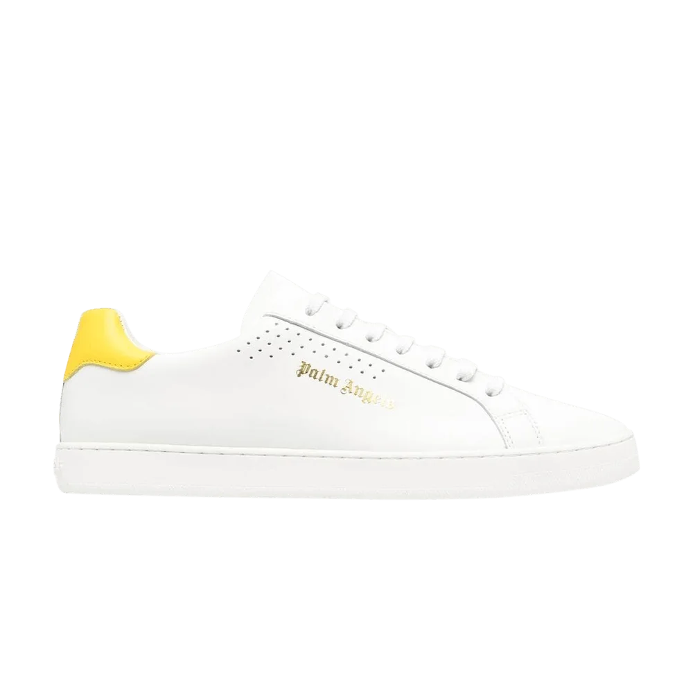 Krossovki-Palm-Angels-New-Tennis-White-Yellow