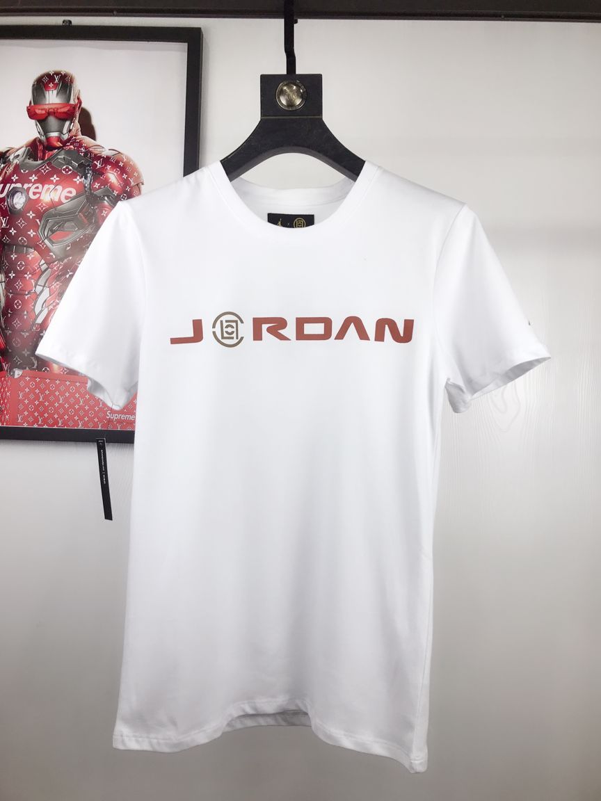 Футболка 2019 CLOT x Jordan White T-shirt