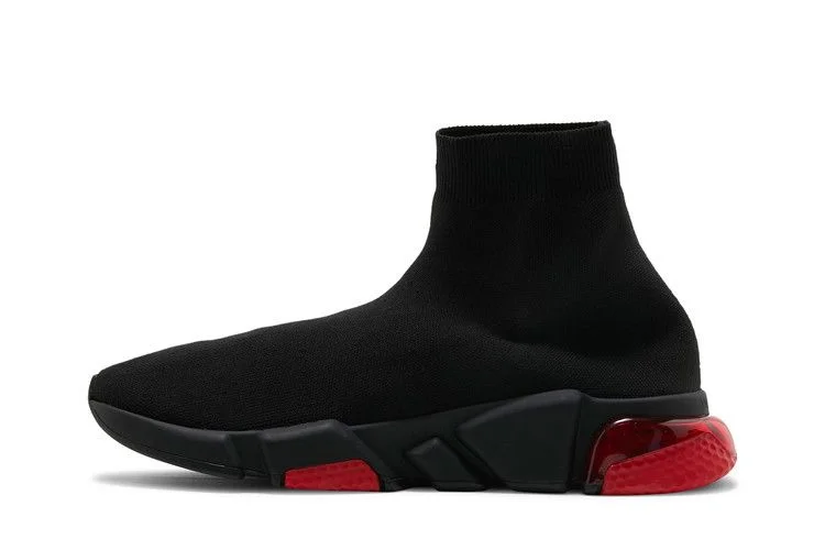 Krossovki-Balenciaga-Speed-Sneaker-Clearsole-Black-Red-2