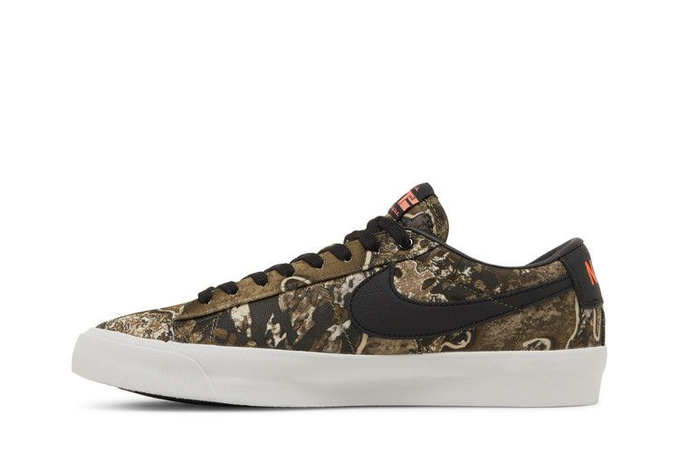Кроссовки Nike Blazer Low Pro GT Premium SB 'Olive Realtree'