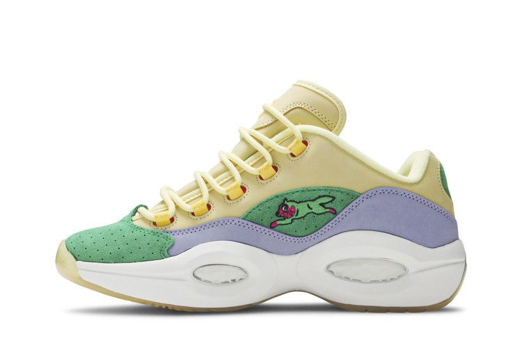 Кроссовки Reebok BBC Ice Cream x Question Low 'Yellow Lilac Glow'