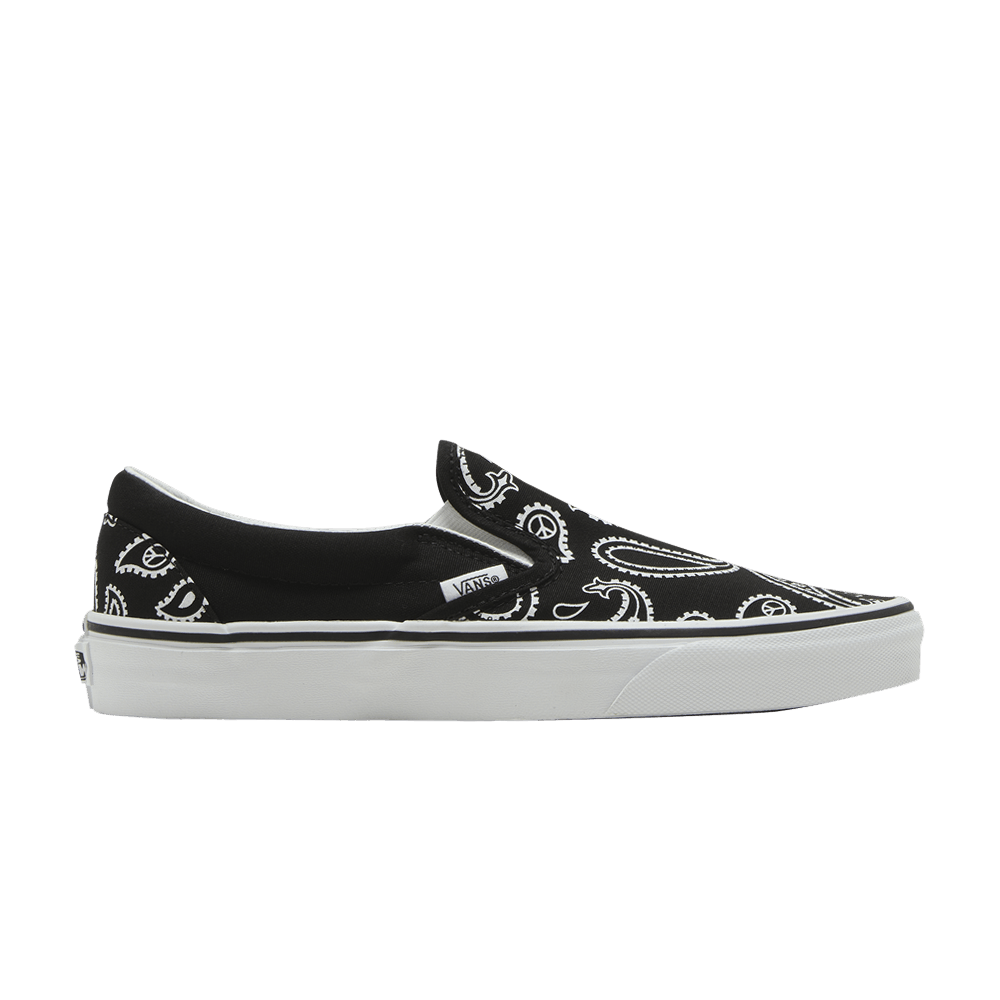 Vans Classic Slip-On 'Peace Paisley - Black'