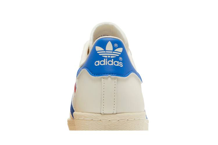 Кроссовки Adidas Superstar 82 'White Blue Red'