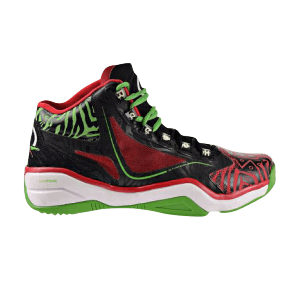 Кроссовки Reebok Q96 CrossExamine 'Black Red Green'