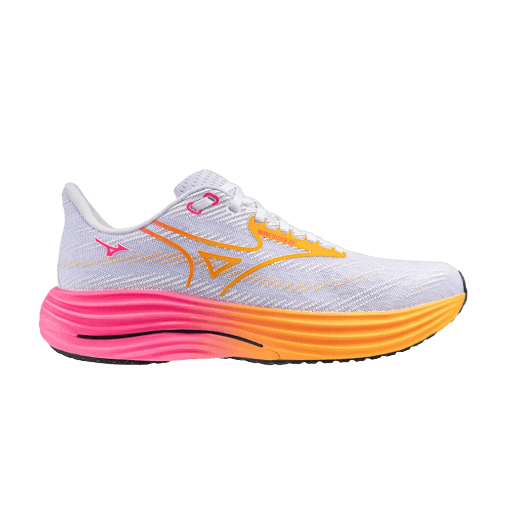 Krossovki-Mizuno-Wave-Rider-29-Grey-Pink