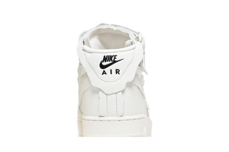 Кроссовки Comme des Garçons x Nike Air Force 1 Mid 'Triple White'