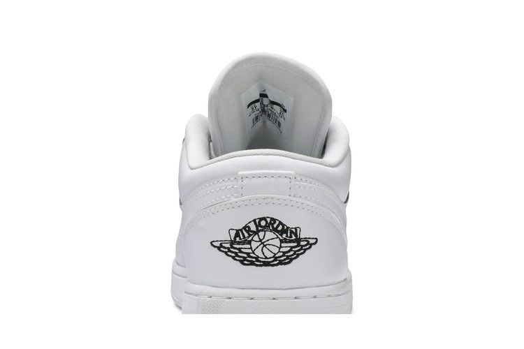 Кроссовки Air Jordan 1 Low GS 'White Black'