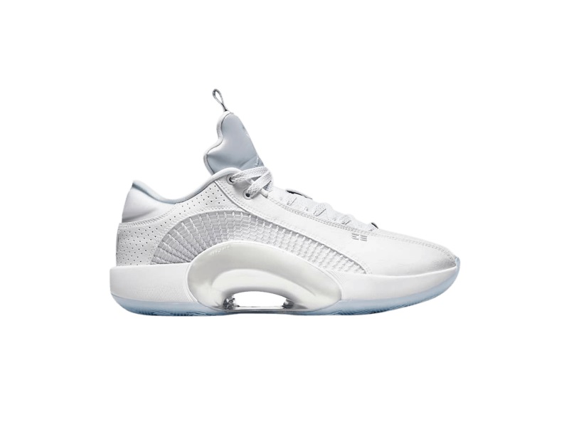 Кроссовки Air Jordan 35 Low White Metallic Silver