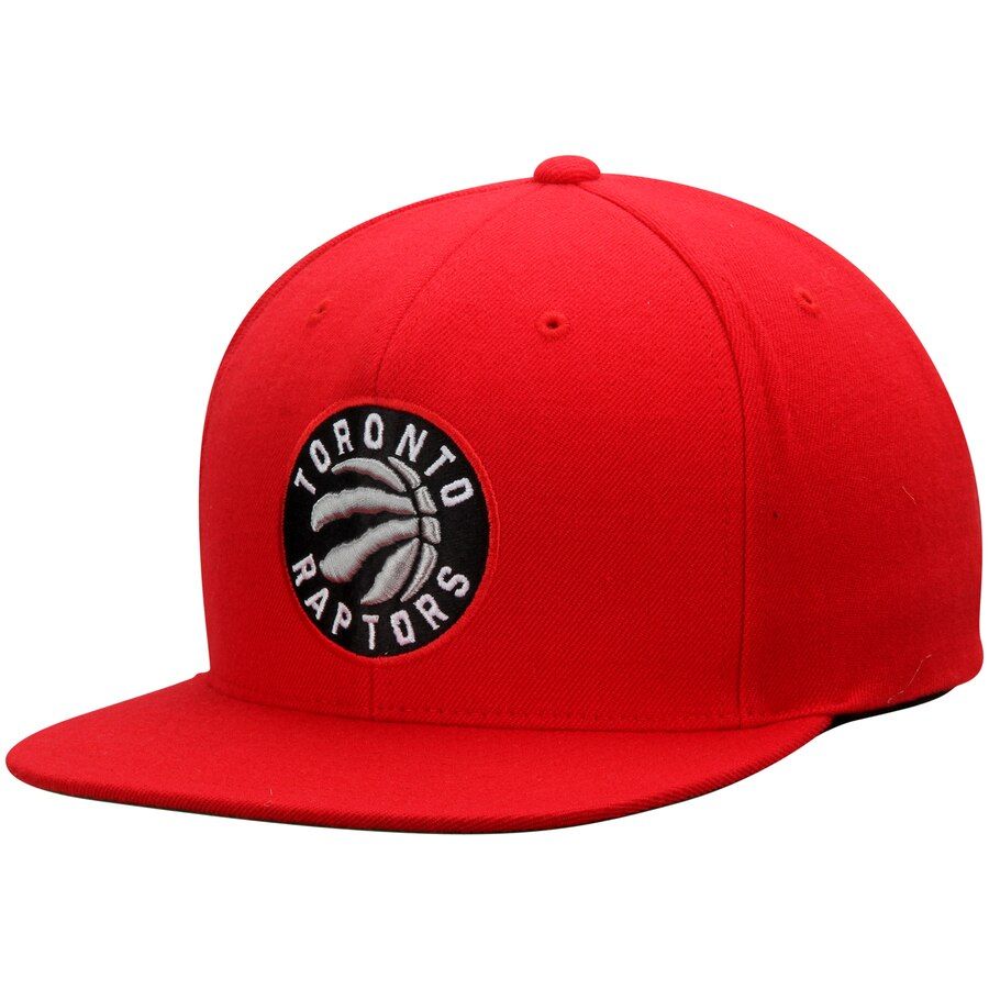 Снепбэк Mitchell & Ness Raptors Red Wool Solid Snapback