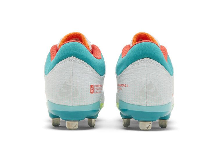 Кроссовки Nike Wmns Hyperdiamond 4 Pro 'White Turbo Green'