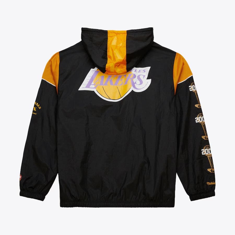 Mitchell-Ness-Black-Los-Angeles-Lakers-Team-OG-3.0-Anorak-Quarter-Zip-Jacket-1