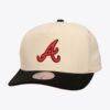 Mitchell-Ness-Cream-Atlanta-Braves-Overspray-Pro-Crown-Snapback-Hat-100x100