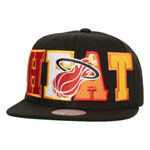 Mitchell-Ness-Varsity-Bust-Snapback-HWC-Miami-Heat-Hat-300x300