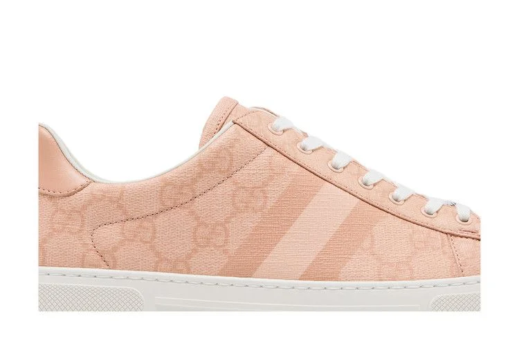 Кроссовки Gucci Wmns Ace Web Sneaker 'Pink'