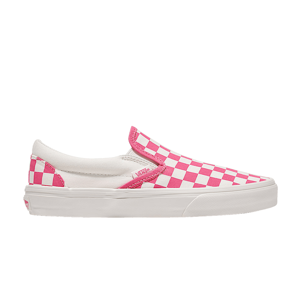 Кроссовки Vans Classic Slip-On 'Checkerboard - Honeysuckle Pink'