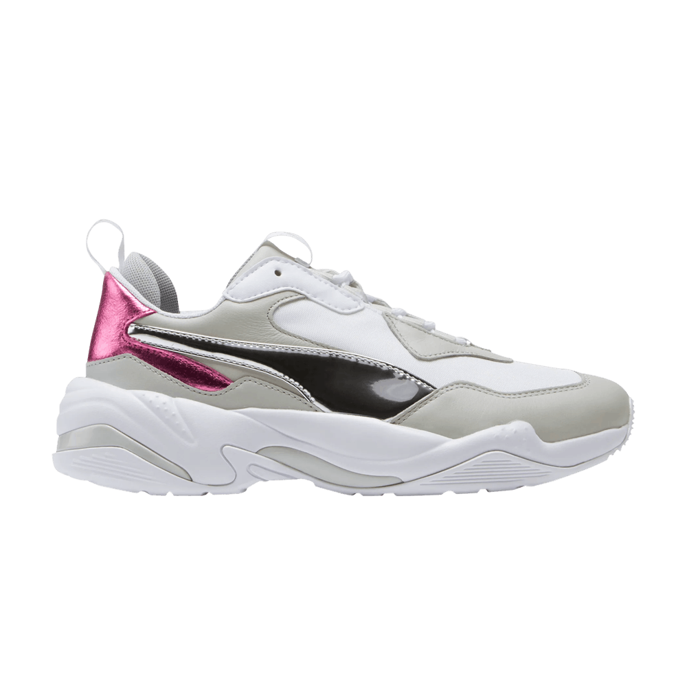 Кроссовки Alexander McQueen x Puma Wmns Thunder Electric 'White Silver'