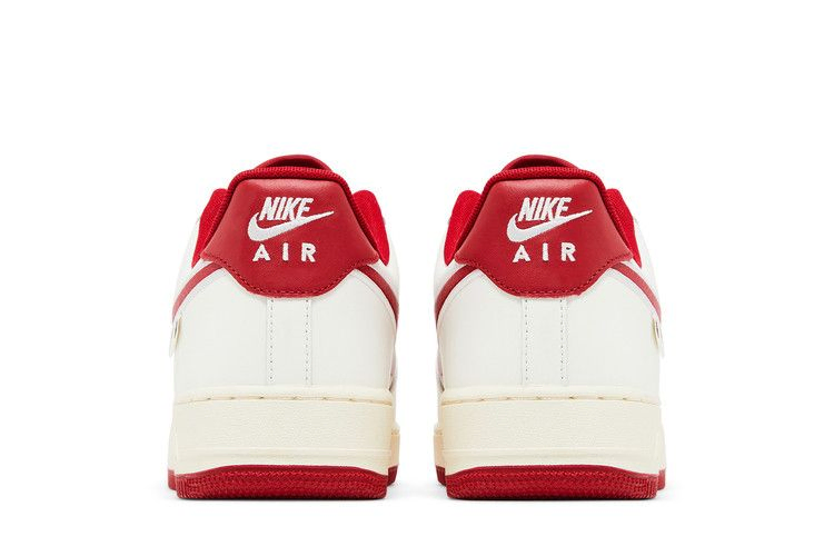 Кроссовки Nike Air Force 1 '07 'Sail Gym Red Embroidered Swoosh'