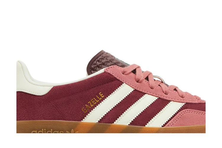 Кроссовки adidas Gazelle Indoor 'Maroon Preloved Crimson'