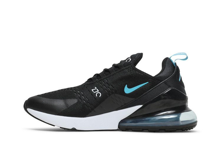 Кроссовки Nike Air Max 270 'Black Light Blue Fury'