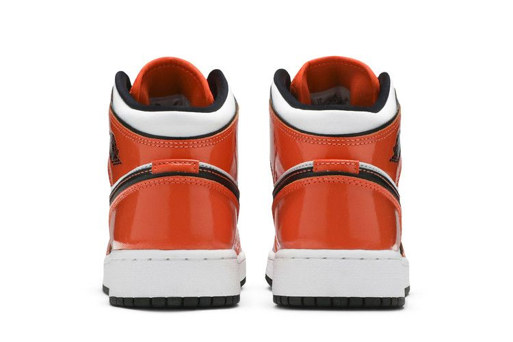 Кроссовки Air Jordan 1 Mid SE GS 'Turf Orange'