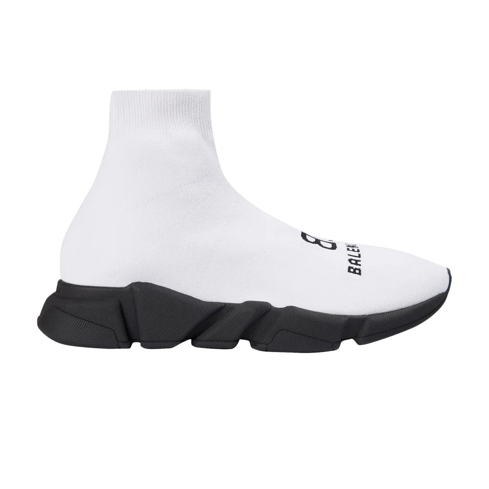 Кроссовки Balenciaga Recycled Speed Trainer 'White Black'