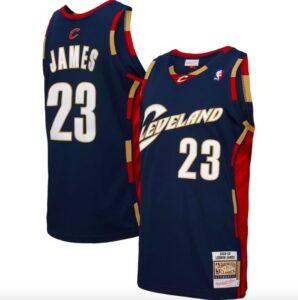 2007-08-Cleveland-Cavaliers-23-LeBron-James-Mitchell-Ness-Authentic-Navy-Jersey-1-298x300