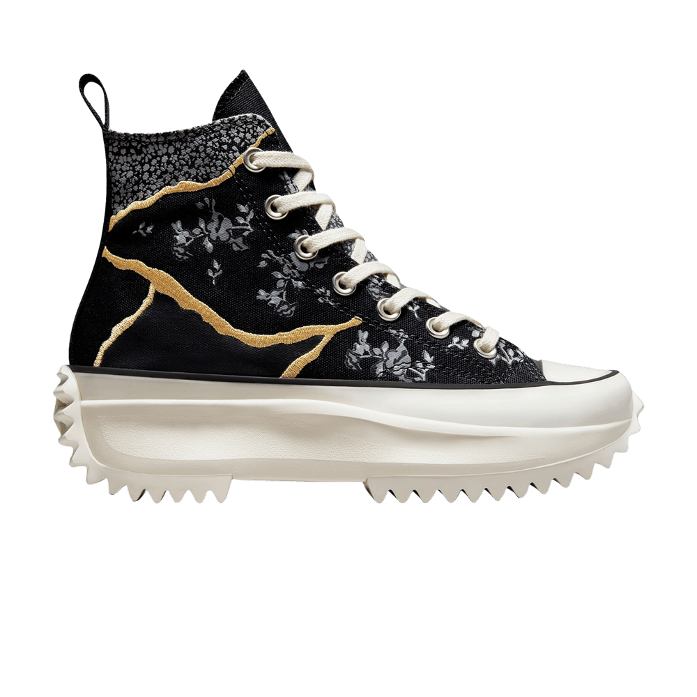Converse Run Star Hike High 'Metallic Floral'