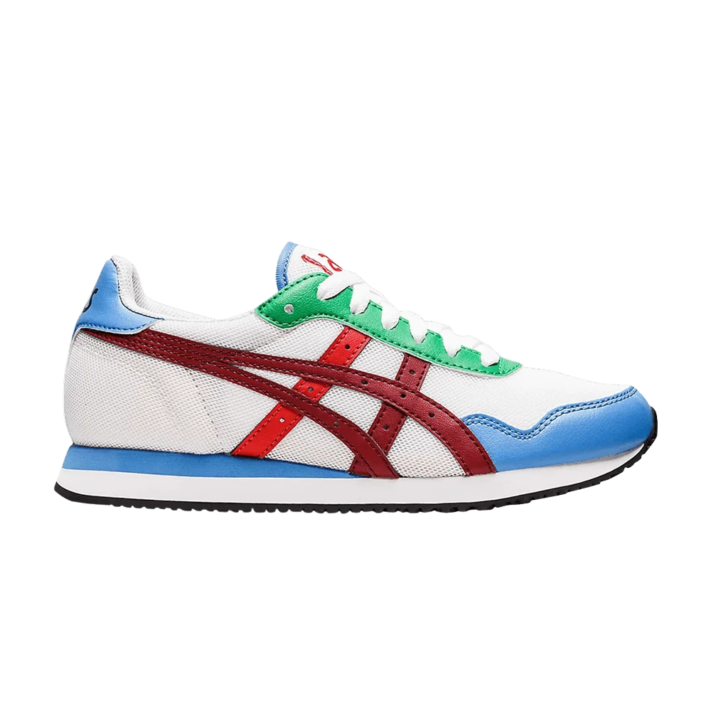 Krossovki-ASICS-Wmns-Tiger-Runner-White-Burgundy