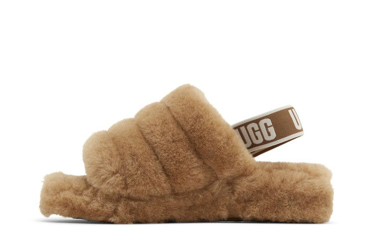 UGG Wmns Fluff Yeah Slide 'Chestnut'