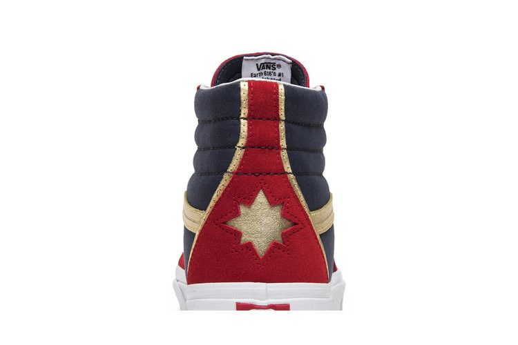 Кроссовки Vans Marvel x SK8-Hi 'Captain Marvel'