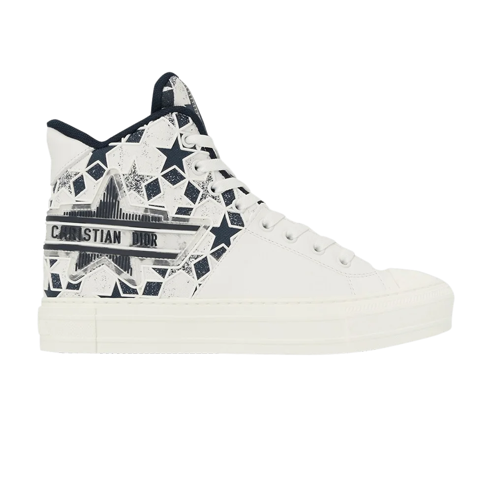 Krossovki-Dior-Wmns-WalkNDior-Star-Etoile-High-White-Deep-Blue