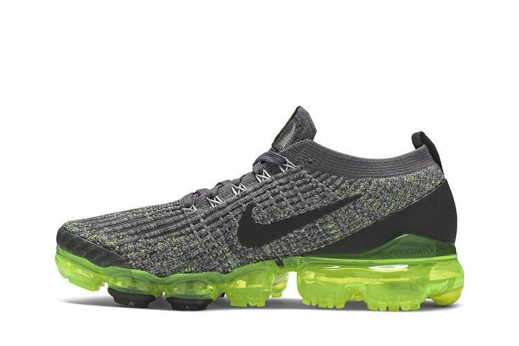 Кроссовки Nike Air VaporMax Flyknit 3 'Grey Volt'