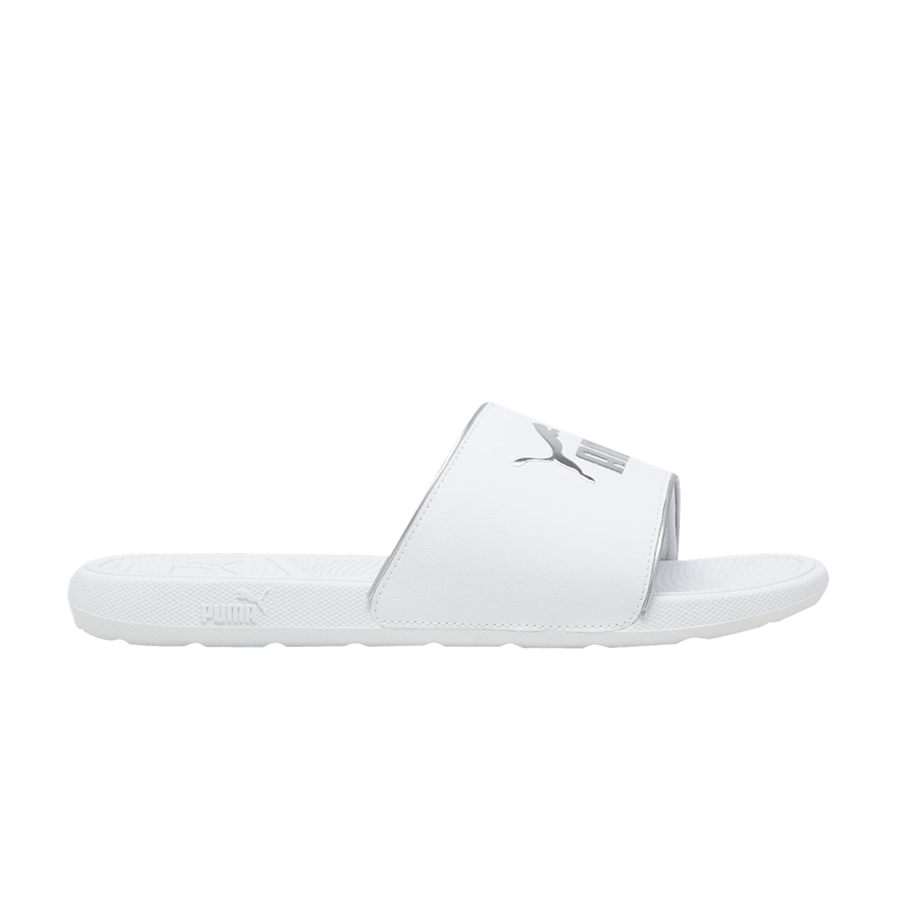 Puma Cool Cat 2.0 Slide 'Pop Up Metal - White Silver'