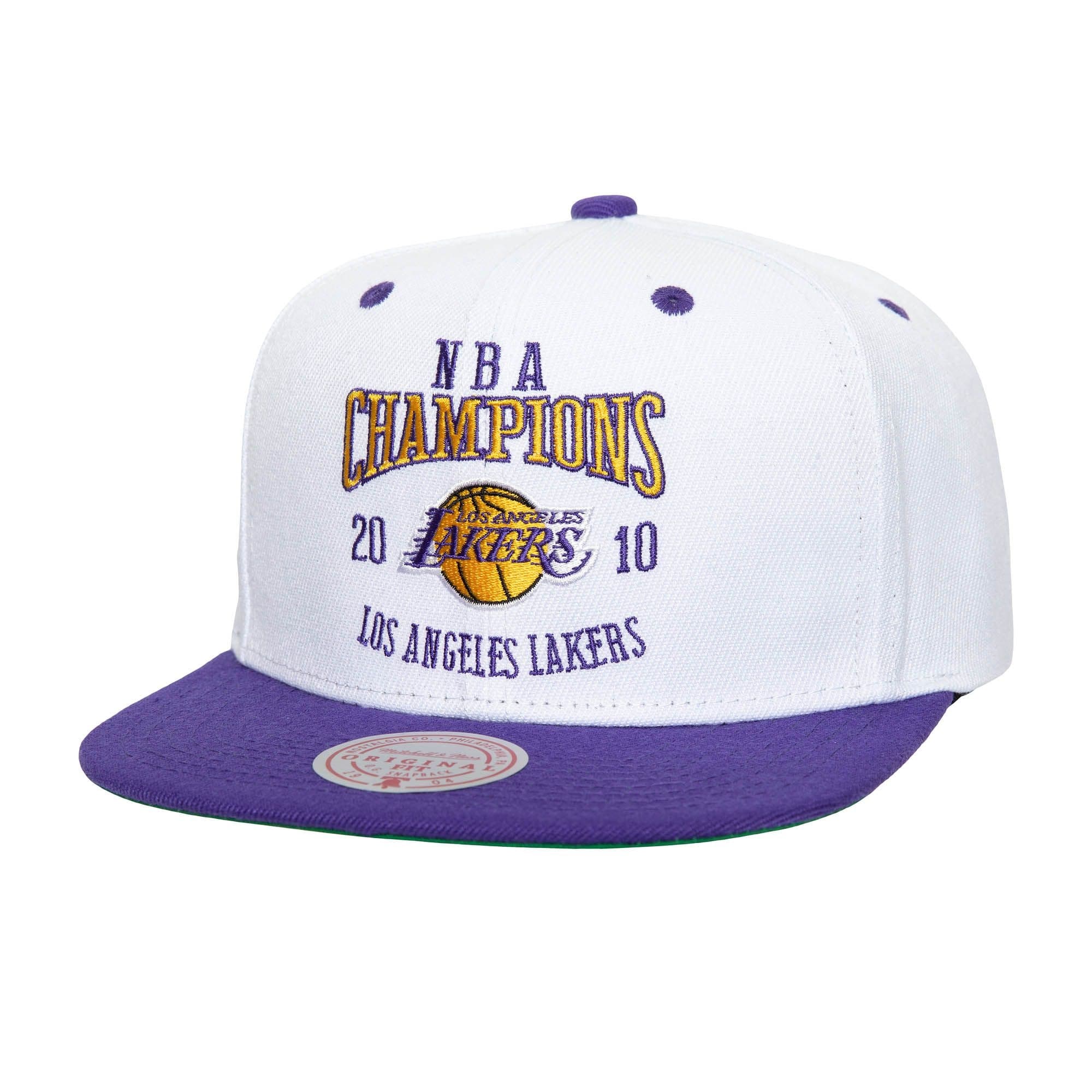 Бейсболка Mitchell & Ness Champ Series Snapback Los Angeles Lakers Hat