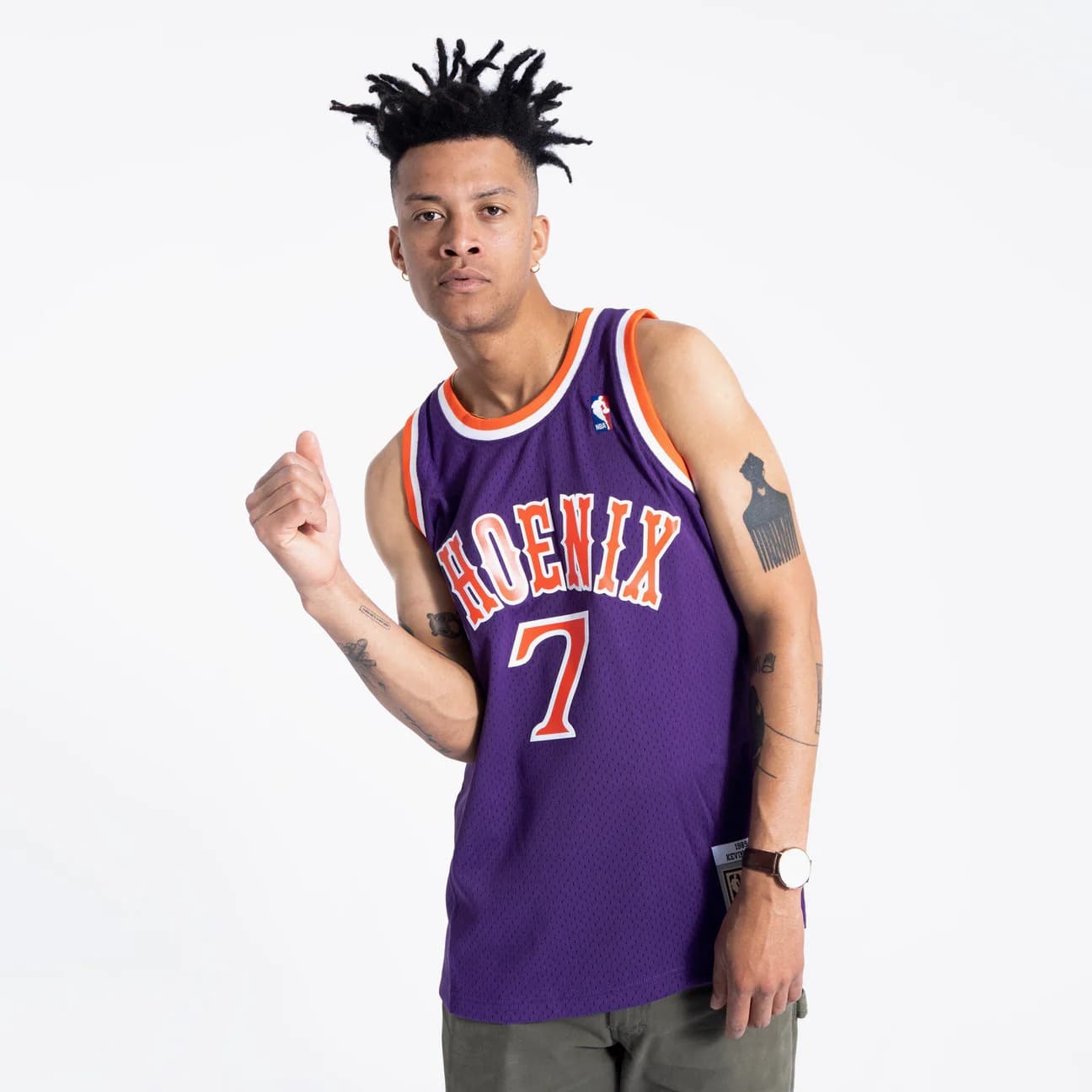 1989-90-Phoenix-Suns-Kevin-Johnson-7-Swingman-Hardwood-Classics-Purple-Jersey-1