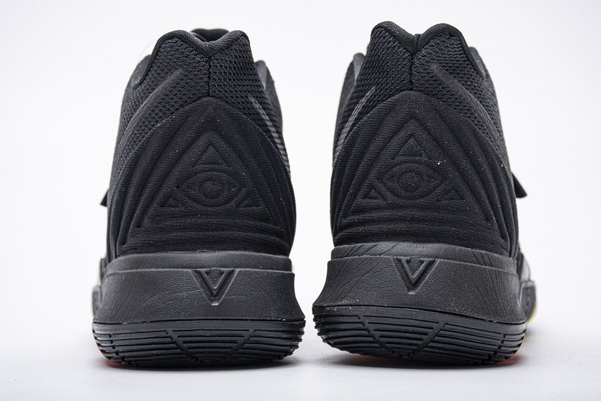 Kyrie-5-Black-Rainbow-Soles-5
