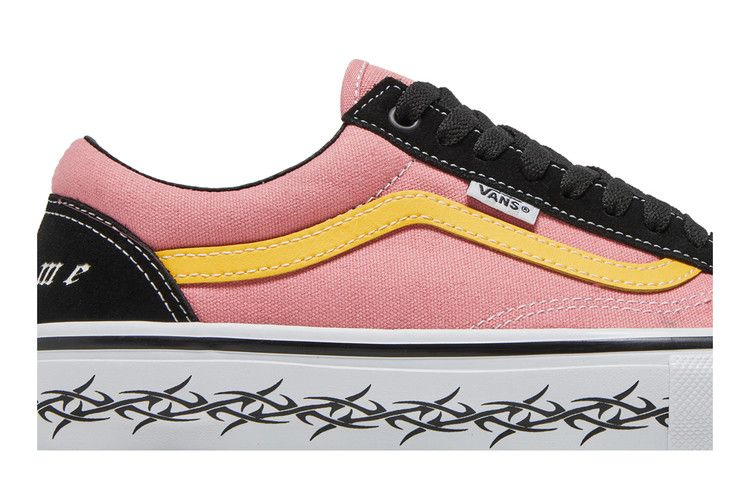 Кроссовки Vans Supreme x Old Skool 'Barbed Wire - Pink'