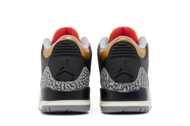 Кроссовки Wmns Air Jordan 3 Retro 'Black Gold'