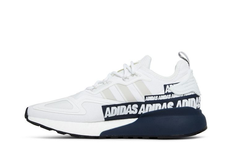 Кроссовки adidas ZX 2K Boost 'Bold Logo Graphic - White Navy'