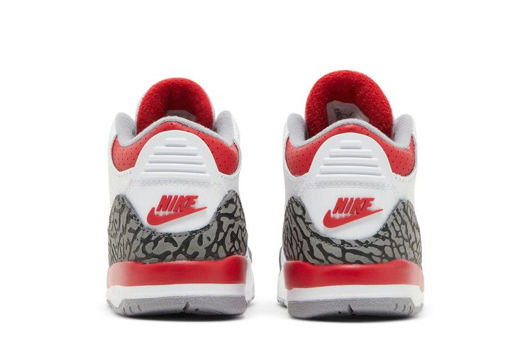 Кроссовки Air Jordan 3 Retro TD 'Fire Red' 2022