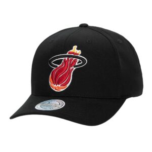 Mitchell-Ness-HWC-Library-110-Flex-Snapback-Miami-Heat-Hat-300x300
