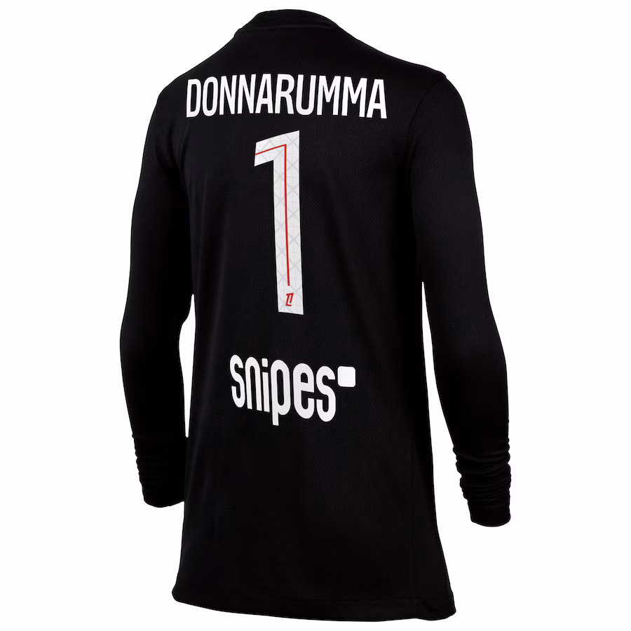 Детское футбольное джерси PSG Nike Goalkeeper Stadium Shirt 2025-26 - Donnarumma 1