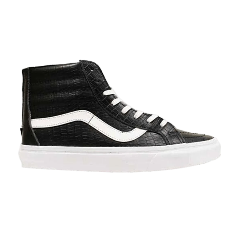 Vans-SK8-Hi-Zip-CA-Croc-Leather