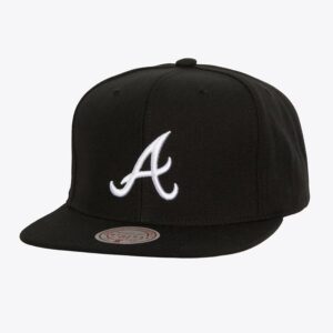 Mitchell-Ness-Black-White-Atlanta-Braves-Evergreen-OG-Snapback-Hat-300x300
