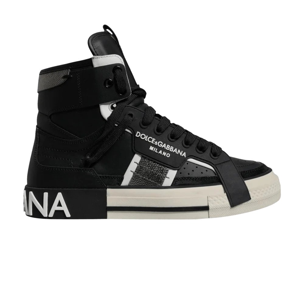 Krossovki-Dolce-Gabbana-Custom-2.Zero-High-Black
