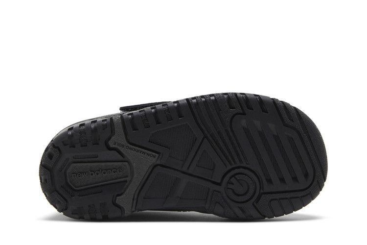 Кроссовки New Balance 550 Bungee Lace Toddler 'Triple Black'