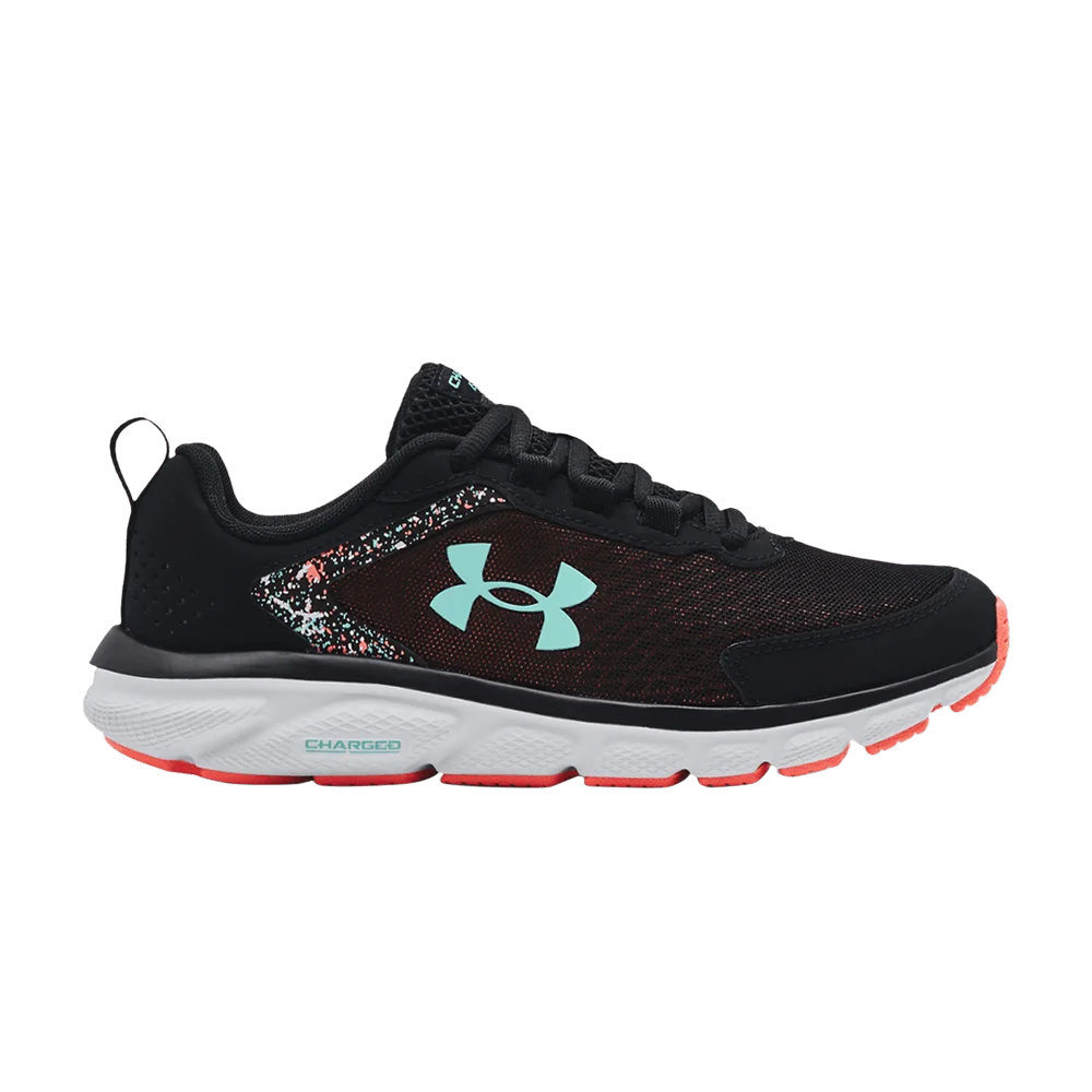 Krossovki-Under-Armour-Wmns-Charged-Assert-9-Paint-Splatter-Black-Tile-Blue