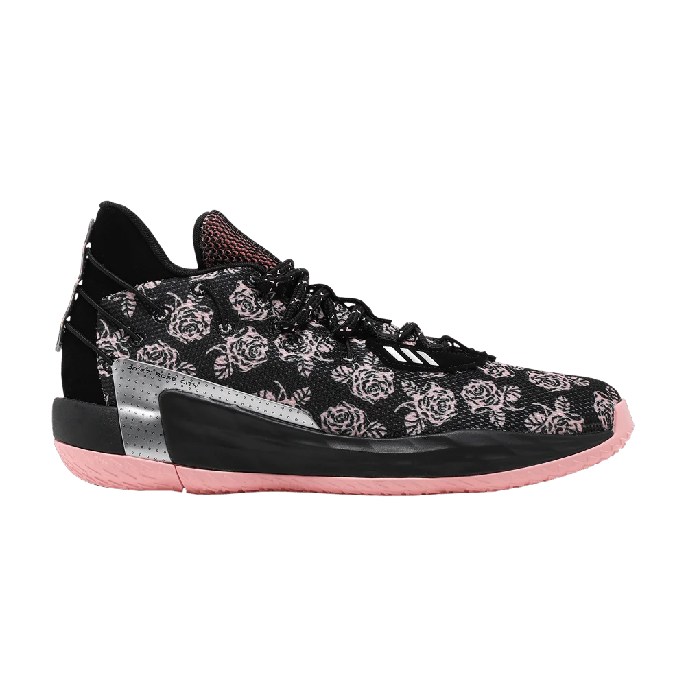 Кроссовки Adidas Dame 7 'Rose City'