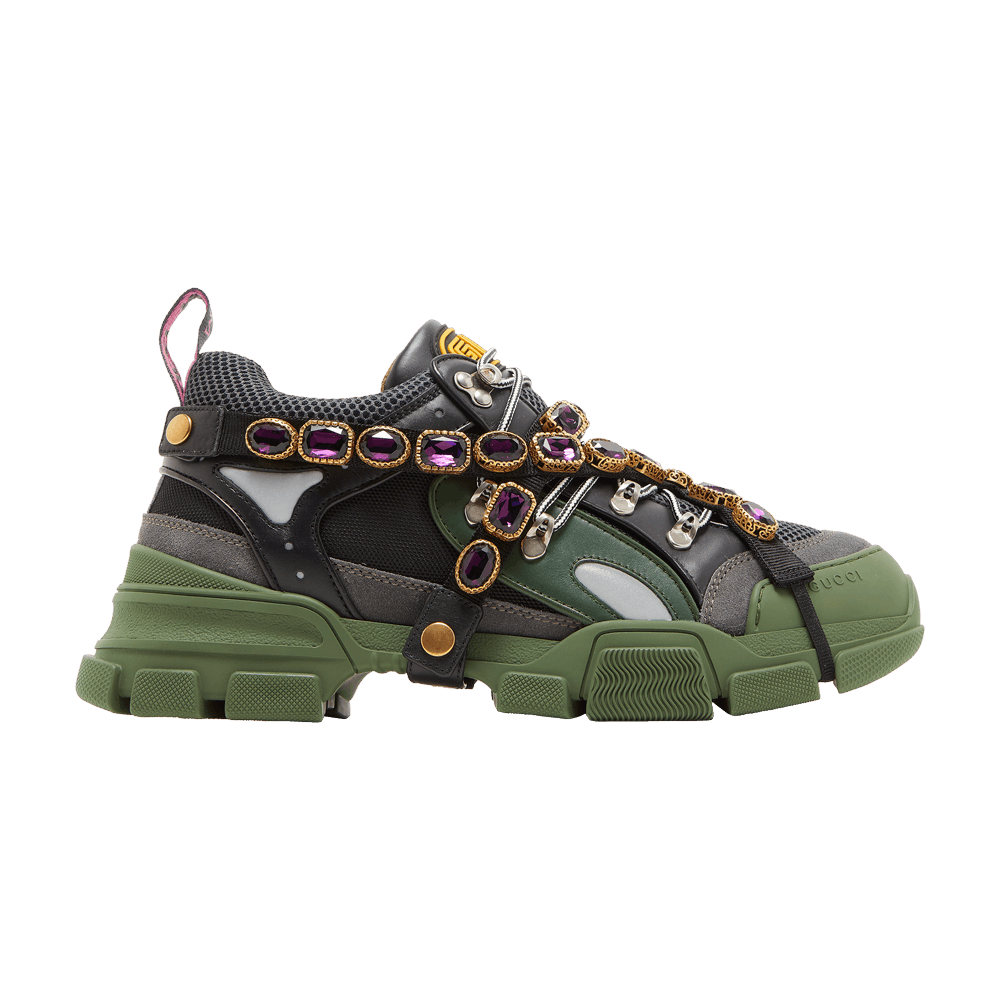 Кроссовки Gucci Flashtrek 'Green Crystals'