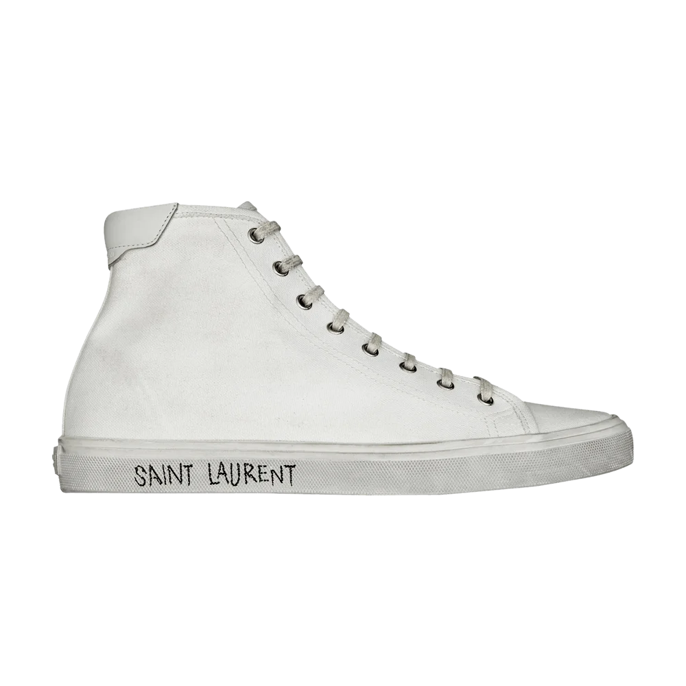 Krossovki-Saint-Laurent-Malibu-Mid-Optic-White